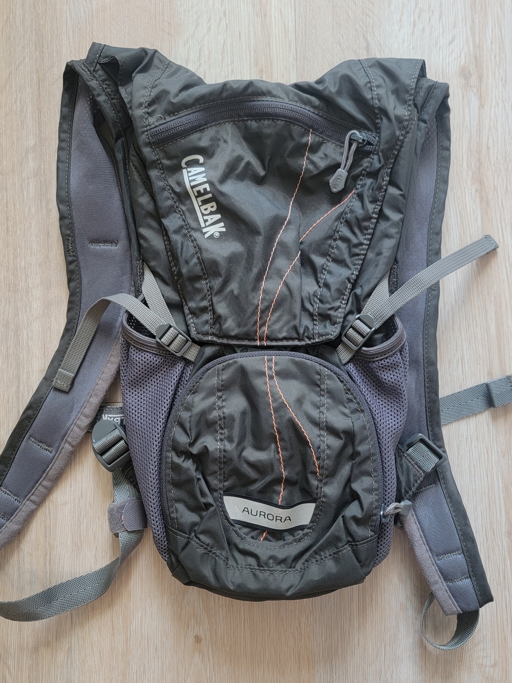 CamelBak Aurora Black with Orange Stitching Hydration Pack